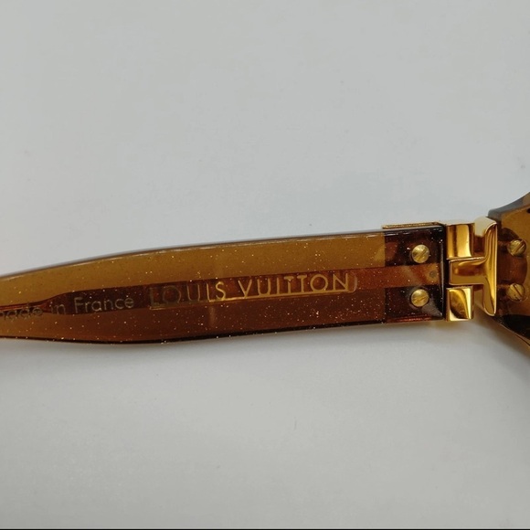 Louis Vuitton Sunglasses Z0094E Womens Light Brown main image 5